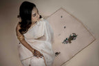 Citrakah - Hand-Embroidered Organza Saree